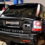 Ремонт глушителя Land Rover