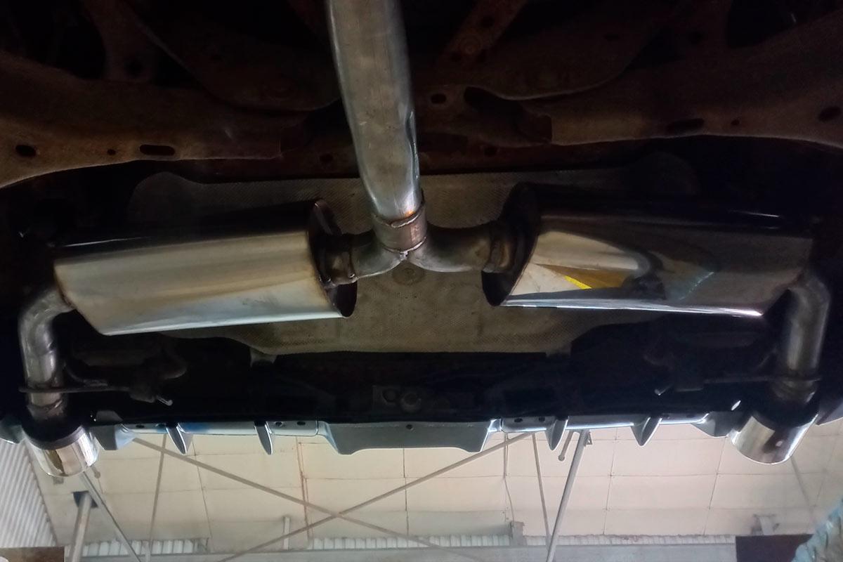 Y-Pipe глушитель