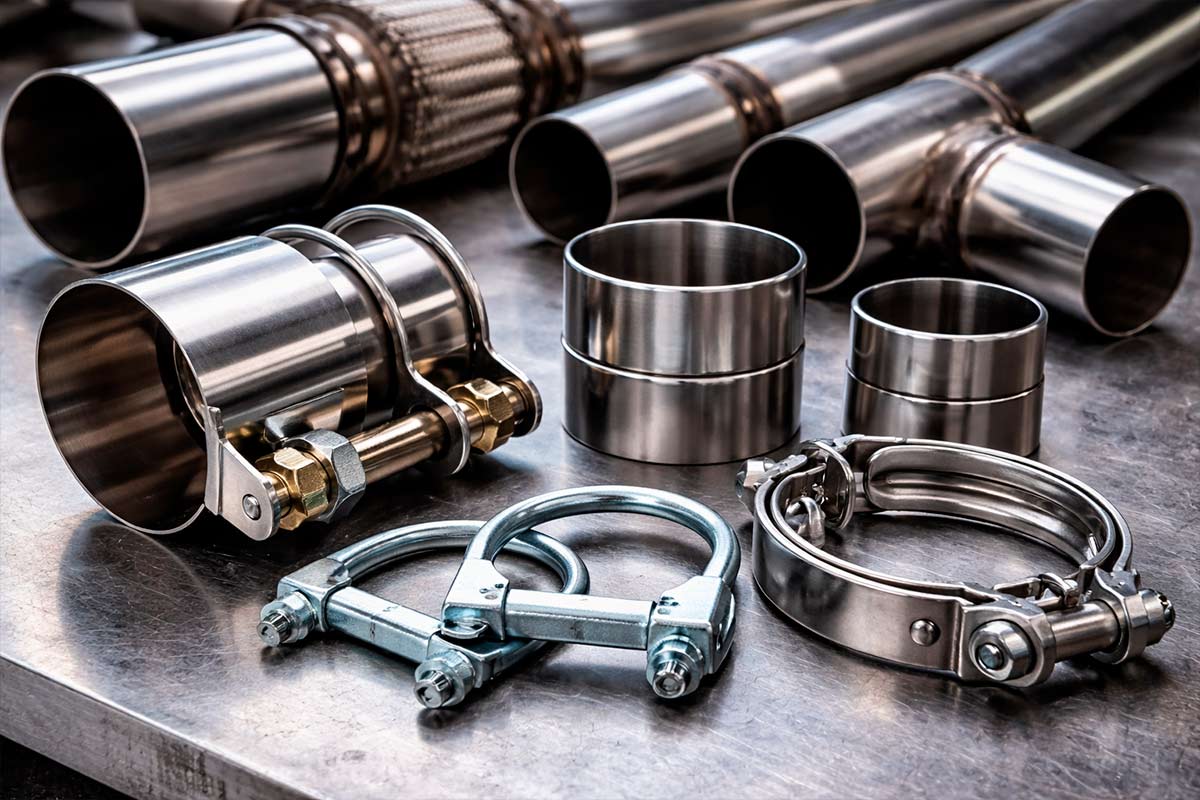 Хомуты и соединения выхлопа — как выбрать надёжные