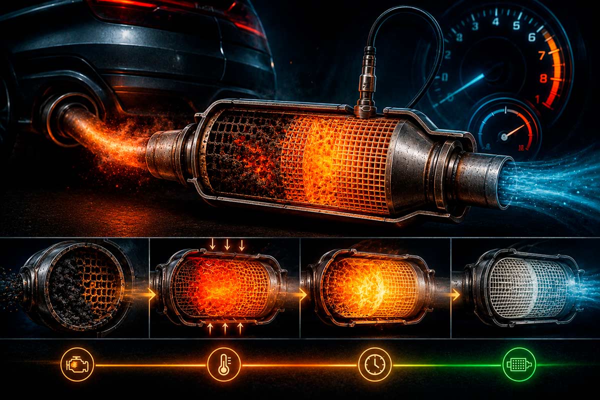 Регенерация DPF — как проходит и сколько длится